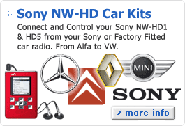 Sony NW-HD Car Kits